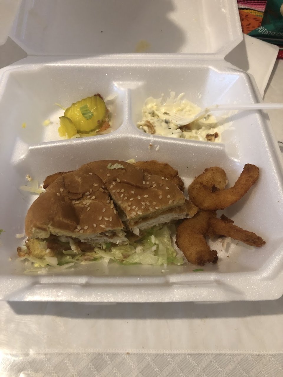 Fish Sandwich Deluxe